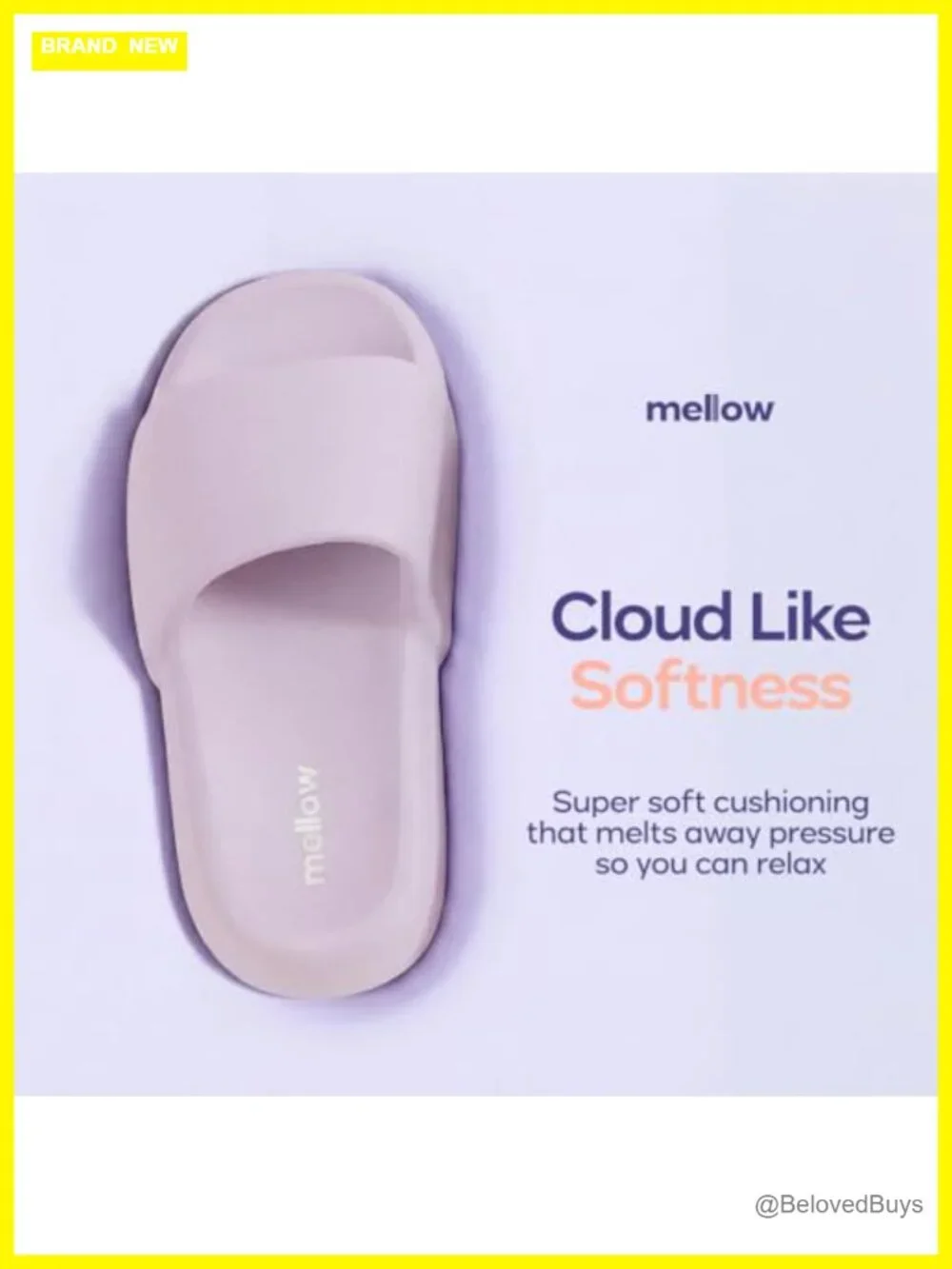 Cloud Slides for Women & Men, Thick Shock-Absorbing Sole